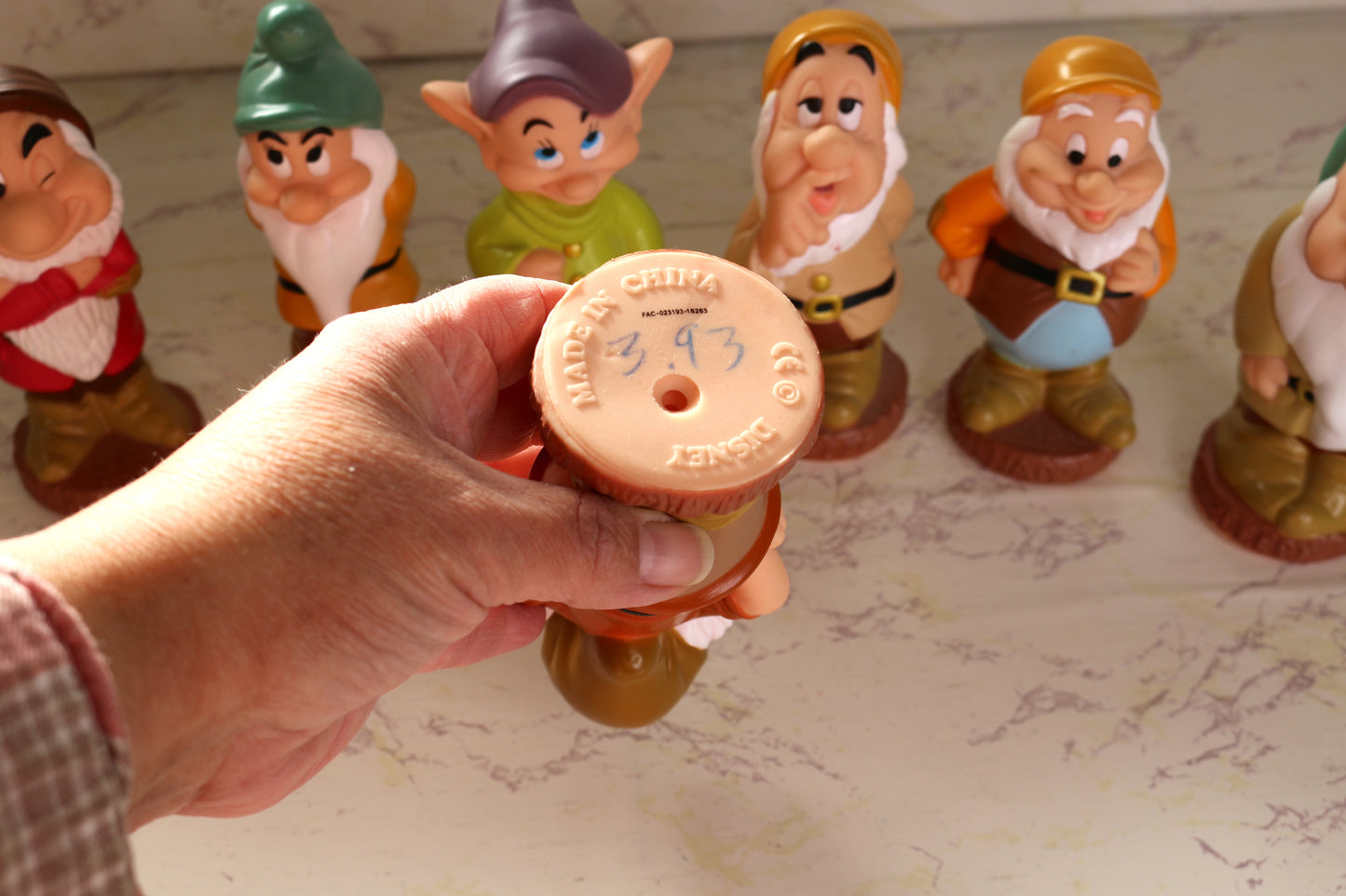 Classic Charm: Disney's Seven Dwarfs Figures