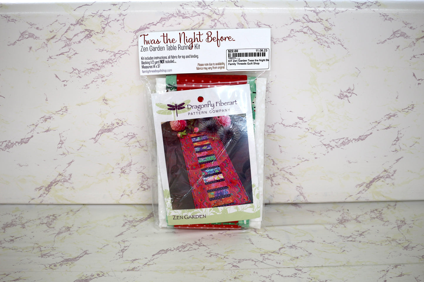 Zen Garden Table Runner Kit: "Twas the Night Before Christmas"