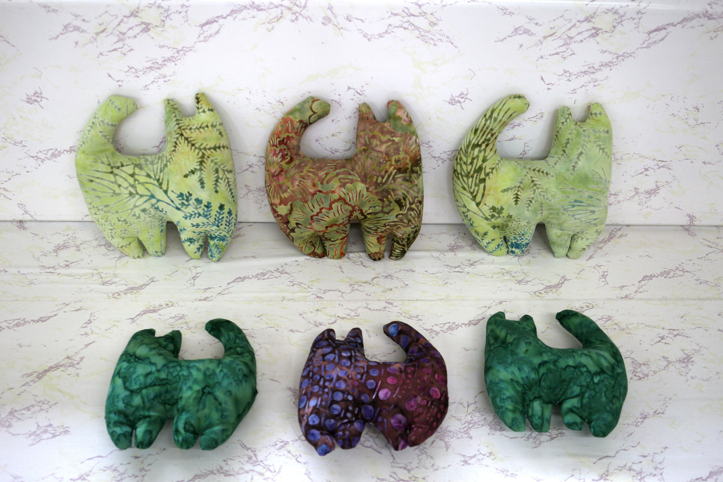 Batik Fabric Cats: A Purr-fect Handmade Surprise