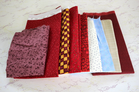 Sustainable Creativity: 1.5 lb Cotton Fabric Sets Patchwork Perfection Pack