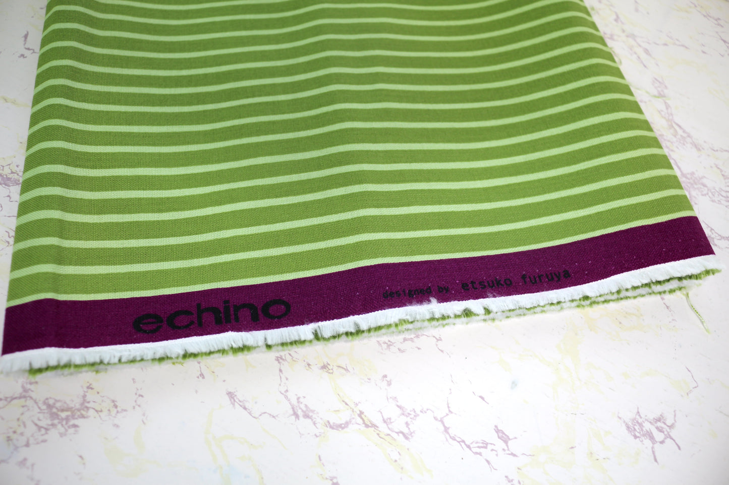 47" by 44" Echino Grass Cotton Fabric