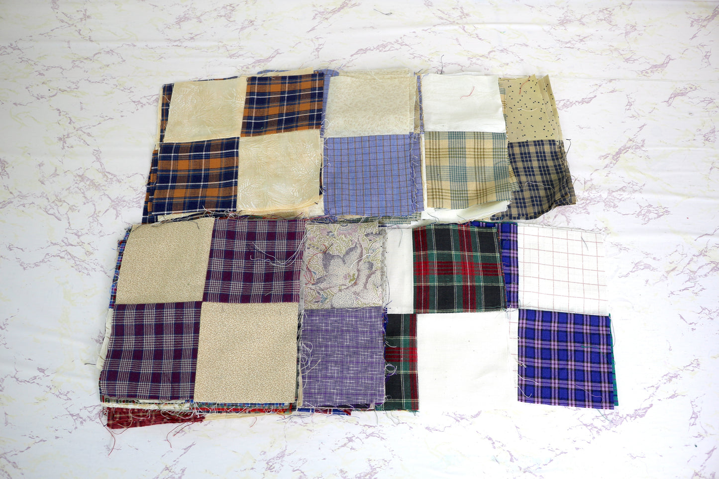 Perfect for Beginners: Get Started with Pre-Made Quilt Plaid Squares