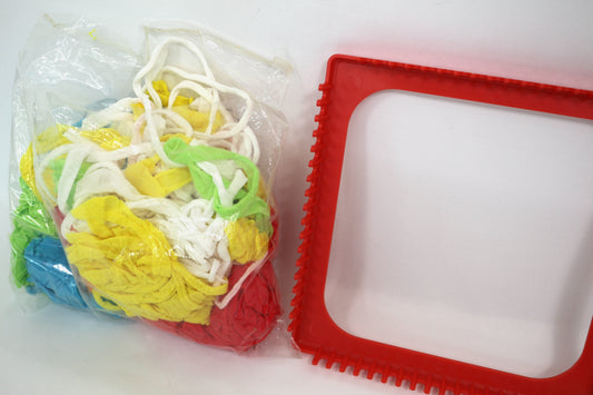 Plastic Loom Kit with Nylon Strips – Fun and Easy Crafting