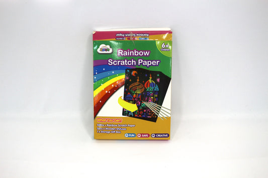 Rainbow Scratch Paper Pack – Almost Complete Set