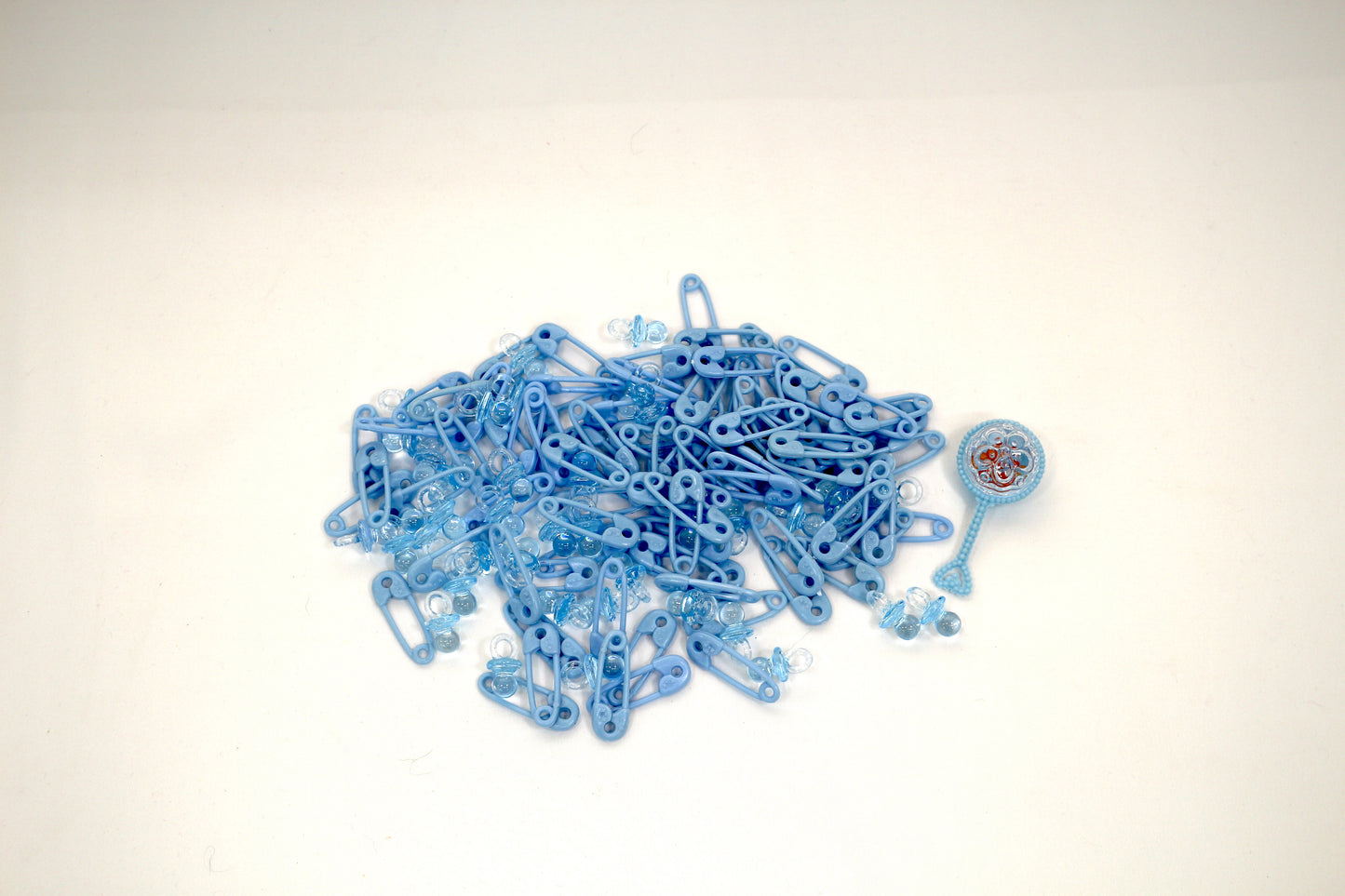 Blue Baby Party Safety Pins – Perfect for Baby Showers and Crafts