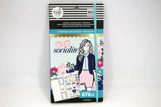 Happy Planner Socialite Sticker Sheet Books – Elevate Your Planning with Fun & Functional Stickers