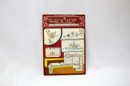 Vogart 701 Whimsical Embroidery Pattern