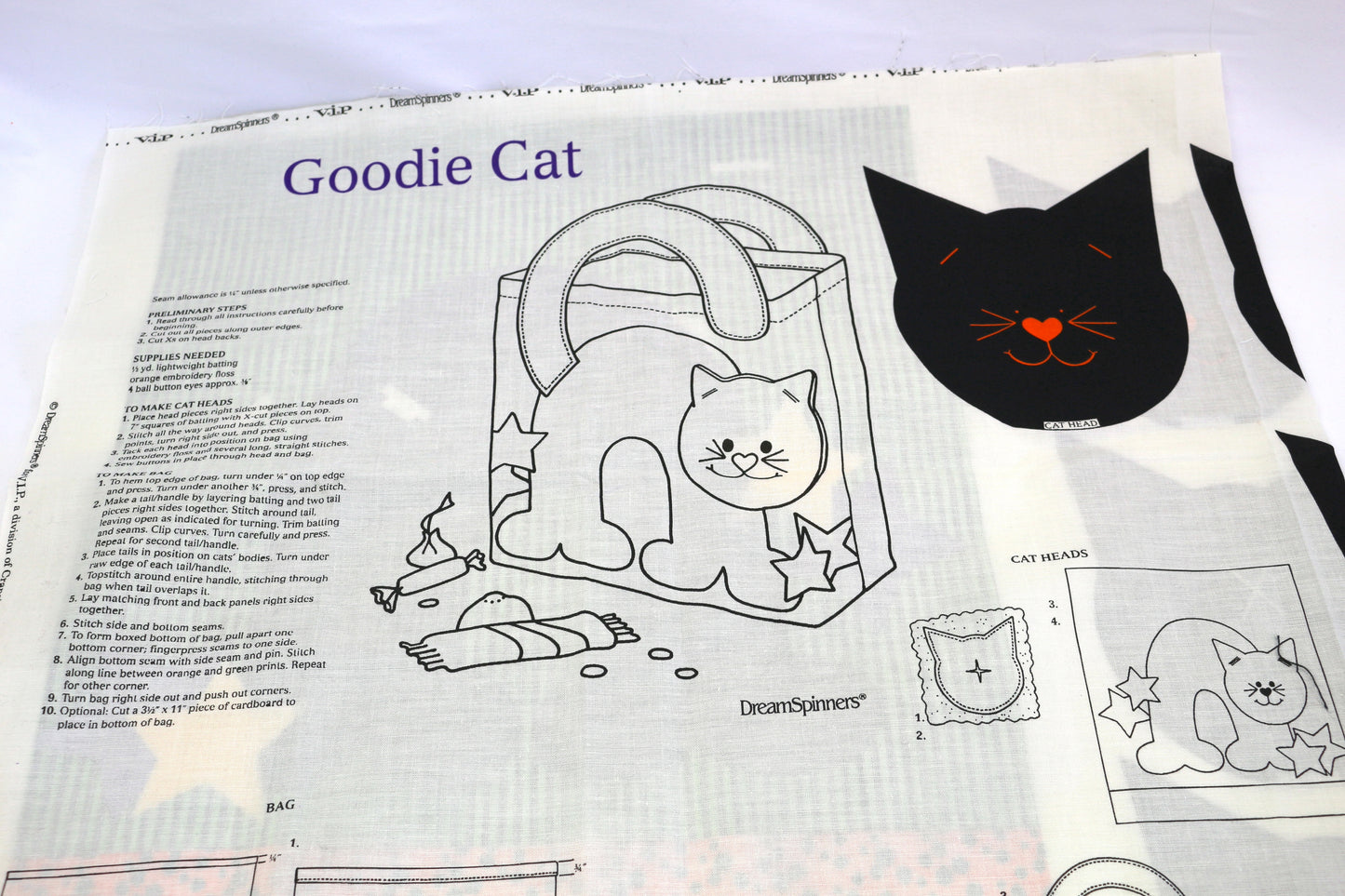 Goodie Cat Bag Panel