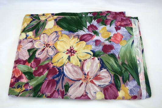 80's Floral Twin Size Sheet