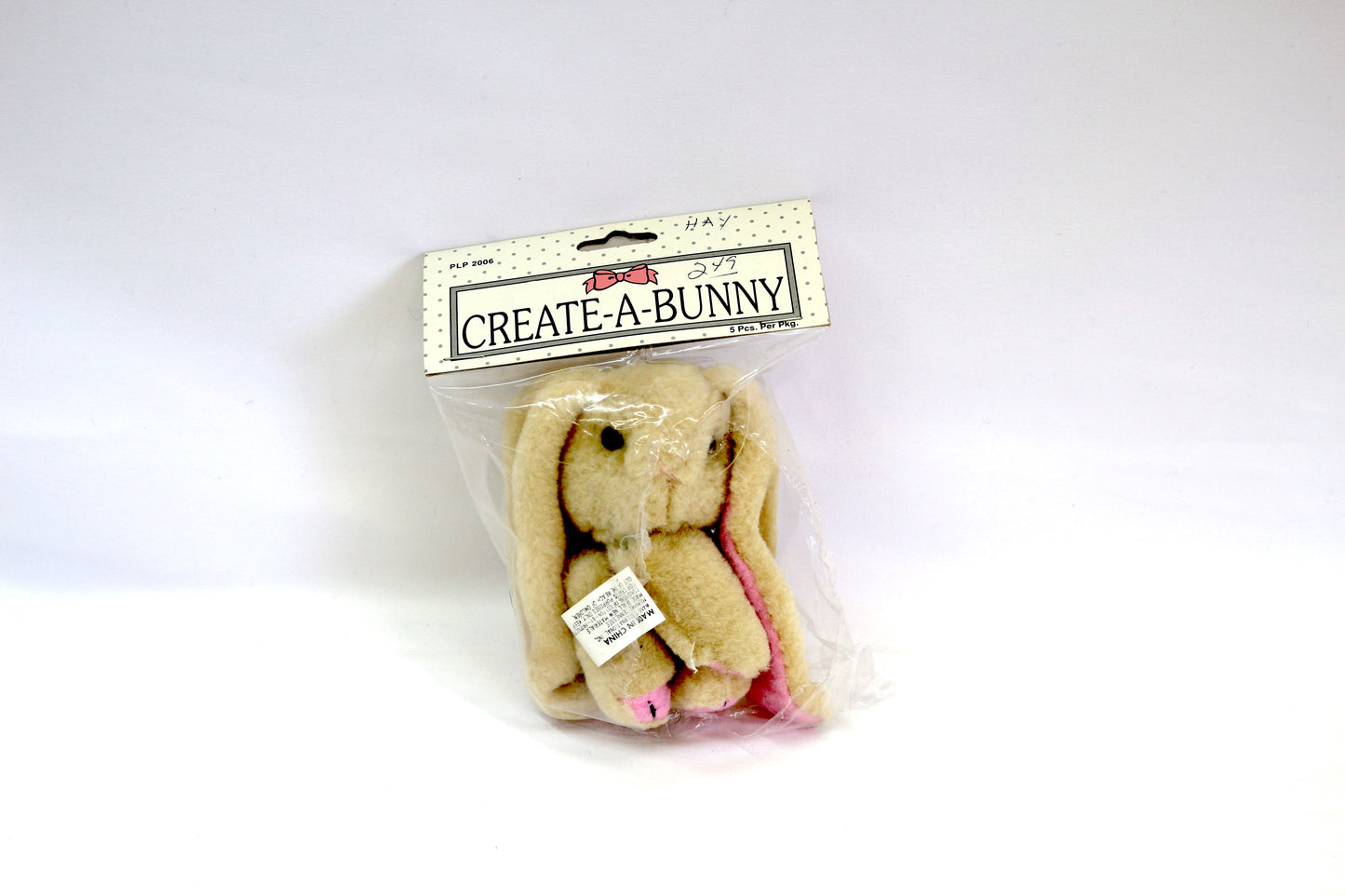 Create a Bear, Bunny, or Lamb – DIY Plush Kit