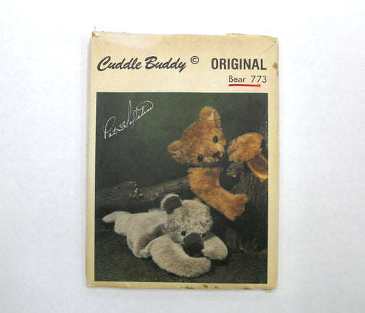 Cuddle Buddy Original Bear 773 Sewing Pattern