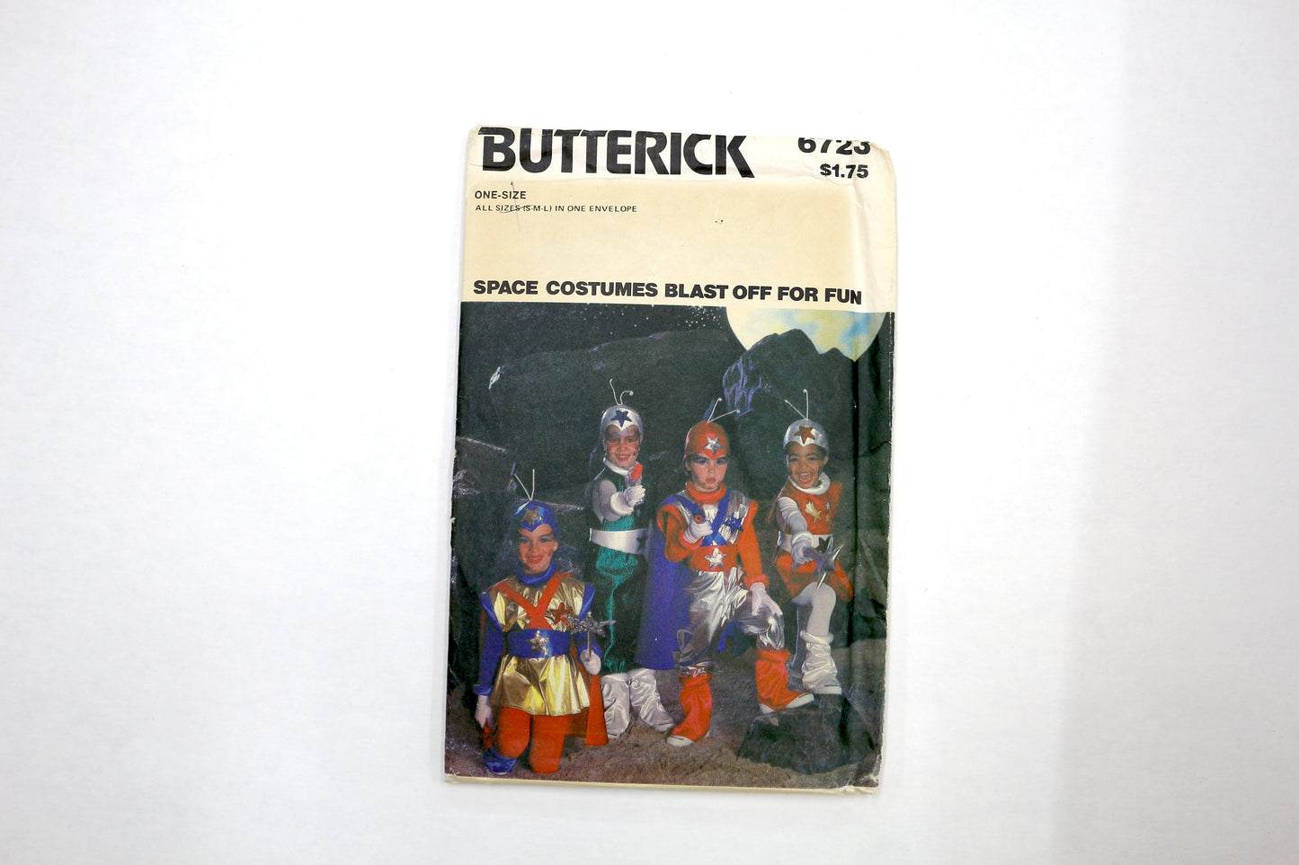 Butterick 6723 Childrens Space Costume Sewing Pattern