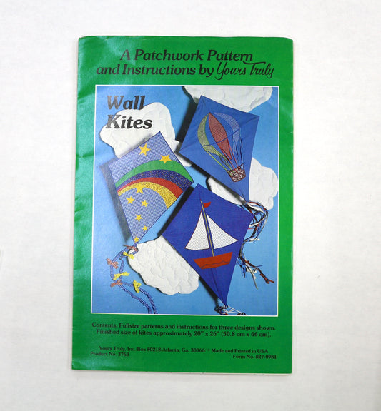 A Patchwork Pattern Wall Kites Sewing Pattern