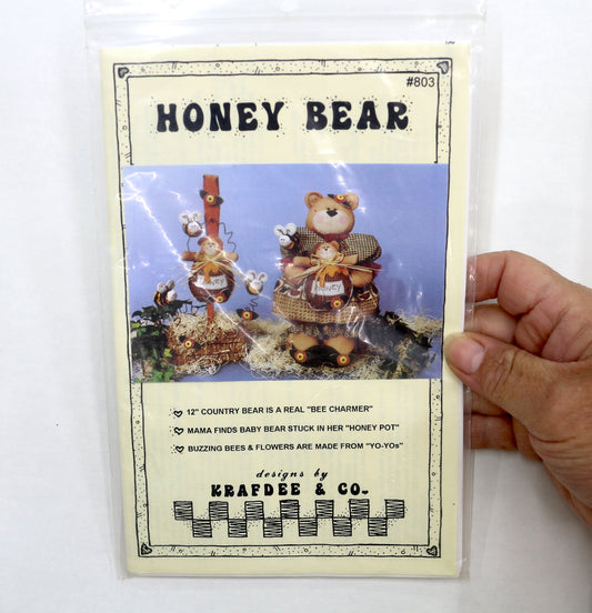 Honey Bear Bee Charmer Sewing Pattern