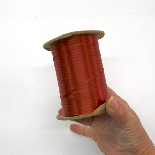 1/8" Rust-Colored Ribbon – Half-Pound Spool