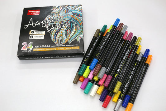 Acrylic Marker Set – Almost Complete, Still Full of Creative Potential!