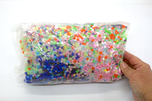 2-Pound Lot of Perler Beads – Perfect for Pixel Art & Crafts!