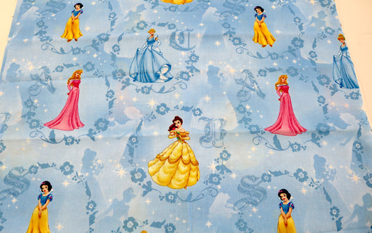 Disney Princess Cotton Fabric – 43" x 1 Yard