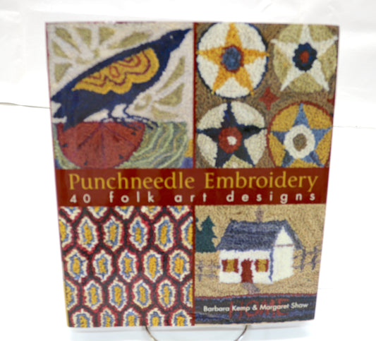 Punchneedle Embroidery 40 Folk Art Designs