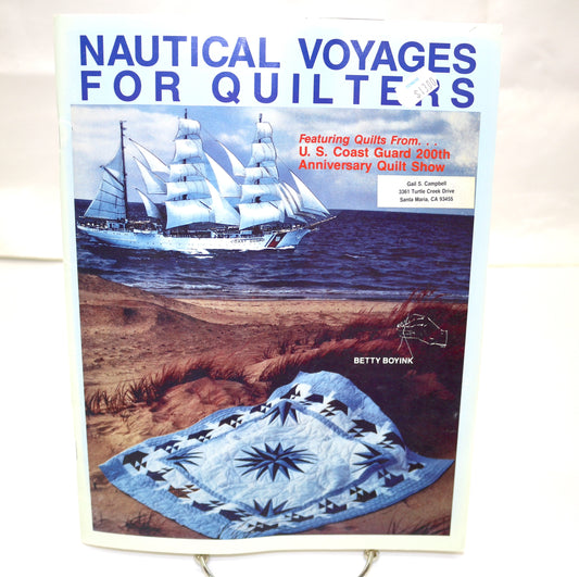 Nautical Voyages for Quilters By Betty Boyink