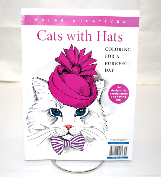 Cats with Hats – Coloring Book for a Purrfect Day