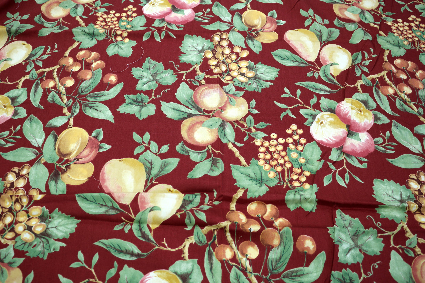 Fruit Market at Dusk – Mid-Weight Cotton Fabric (55" x 3.5 Yards)