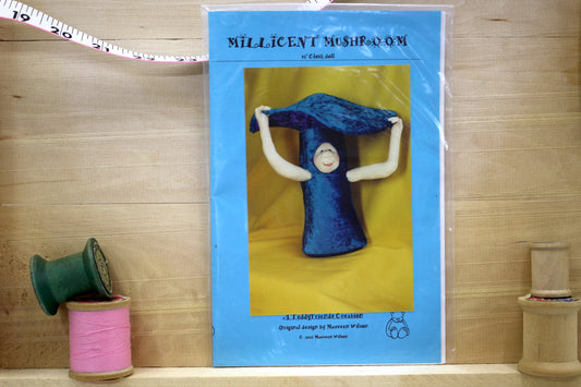 Millicent Mushroom 10 Cloth Doll Sewing Pattern
