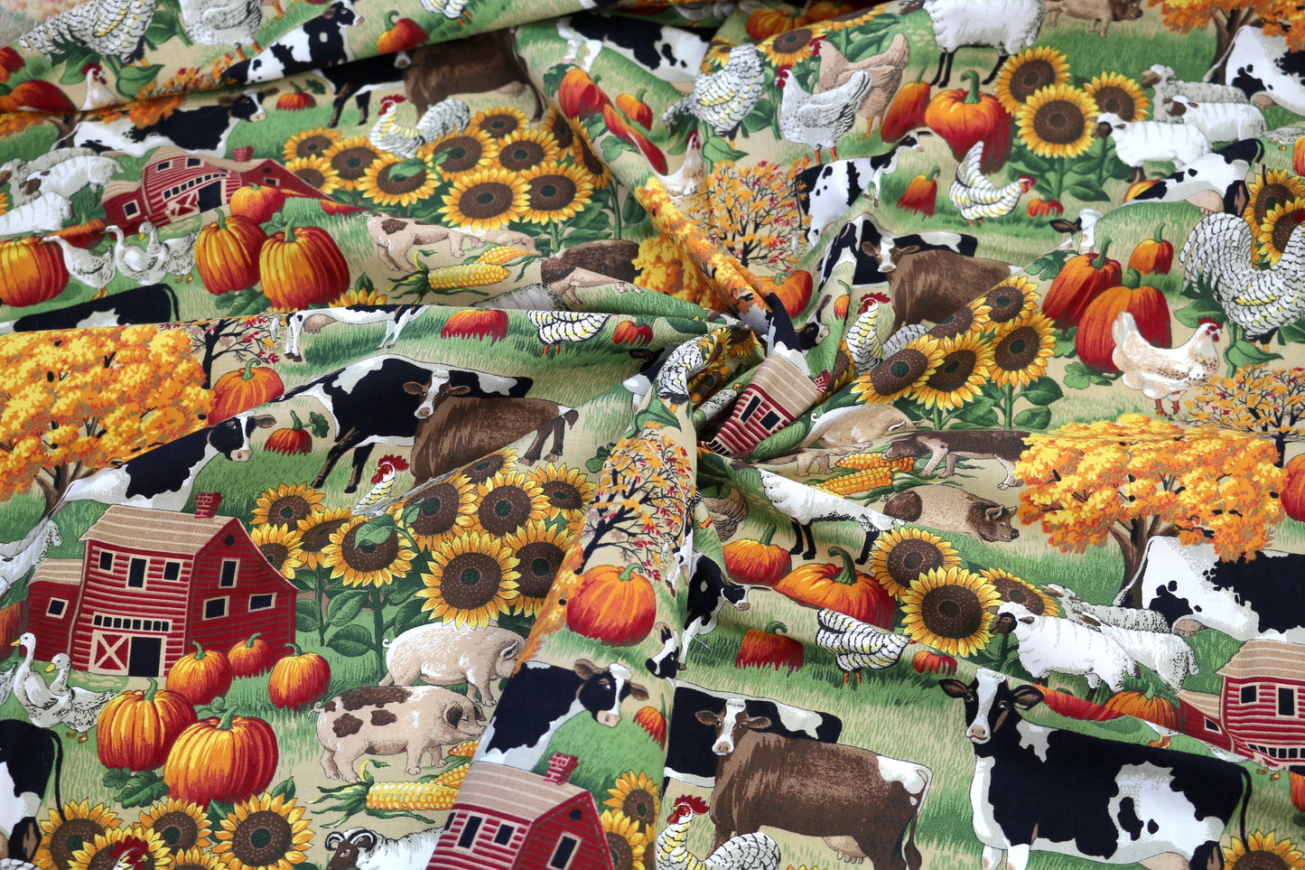 Sunflower Farm Cotton – 44" x 1 Yard