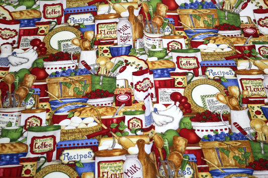 Farmhouse Bake Shop Cotton – 44" x 1.5 Yards