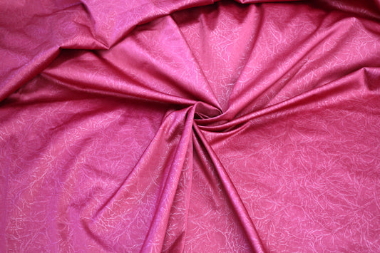 Maroon Rayon Blend Fabric – 46" x 3.75 Yards