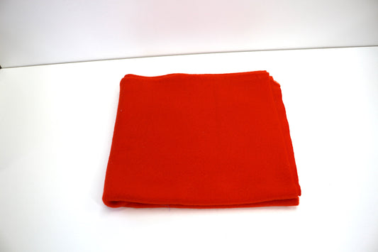 Vintage Bright Orange Low-Pile Minky Blend – 56" x 0.75 Yard