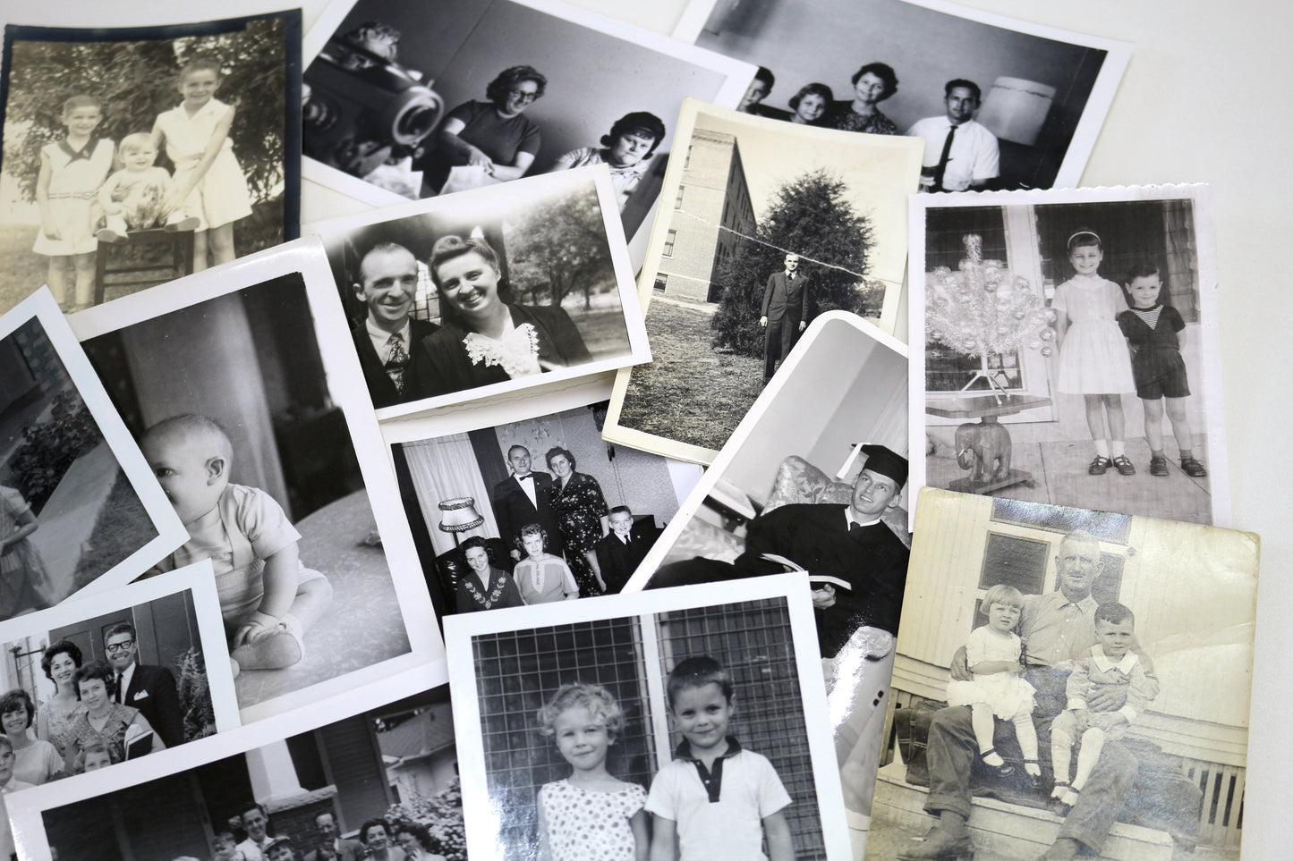 25 Vintage Black & White Photos – Random Selection