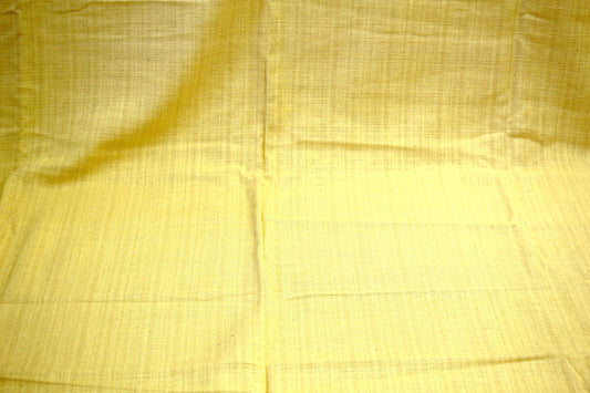 Soft Yellow Woven Cotton Fabric – 47" x 2.5 Yards
