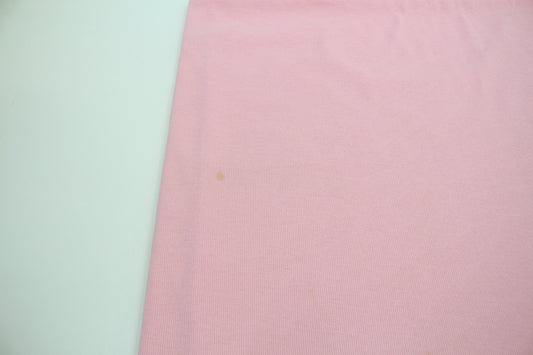 Pink Rib Knit Tube Fabric – 36" Wide x 1 Yard