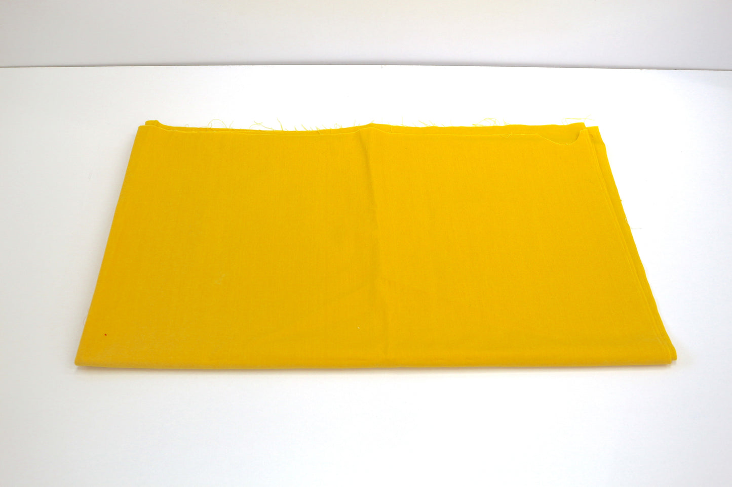 Mustard Yellow Cotton Fabric – 44" x 1.5 Yards – Medium Weight