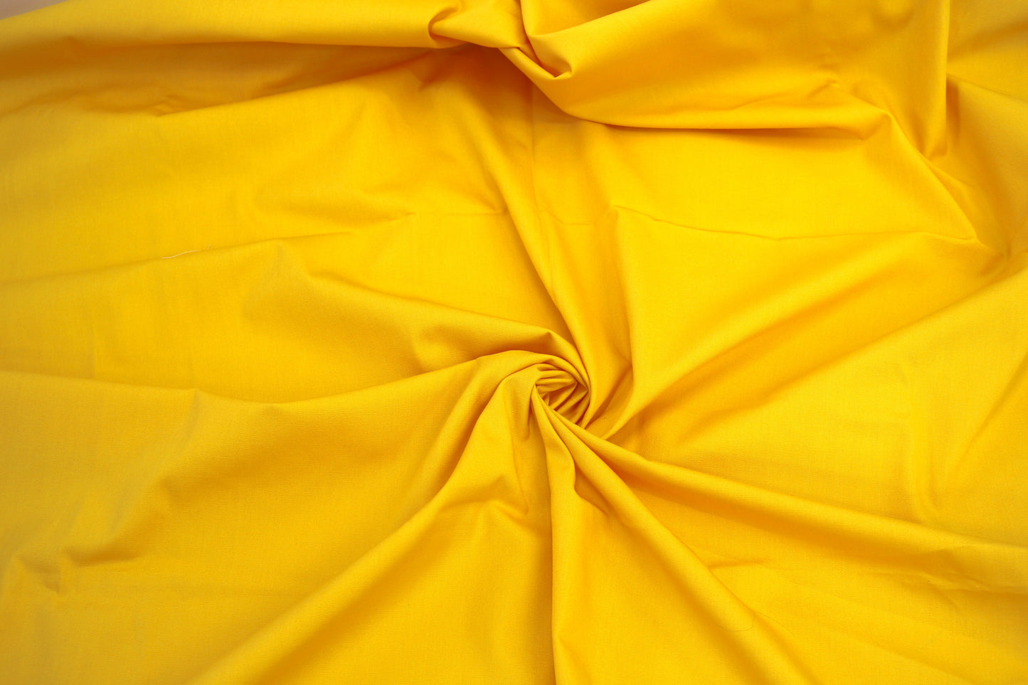Mustard Yellow Cotton Fabric – 44" x 1.5 Yards – Medium Weight