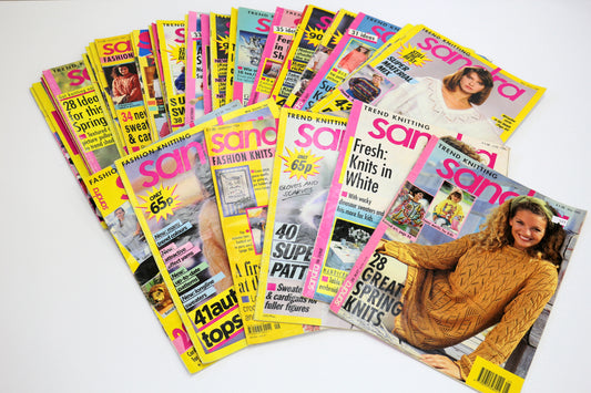 Sandra Knitting Magazine – 1990s Edition (Picked at Random)