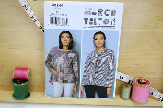 Vogue 9244 Marcy Tilton Misses Jacket Sewing Pattern