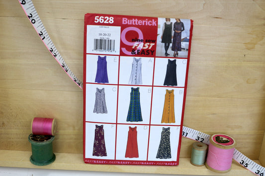 Butterick 5628 Misses Petite Jumper Sewing Pattern size 18-20