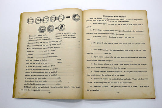 1929 Work and Play in Numberland – Second Grade Book