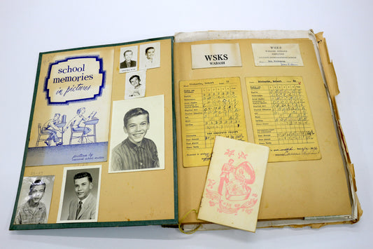 Vintage Scrapbook – 1950s and Up – Personal Memorabilia Collection