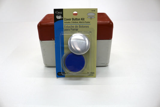Dritz Cover Button Kit – 1.5" Size – Sealed Package