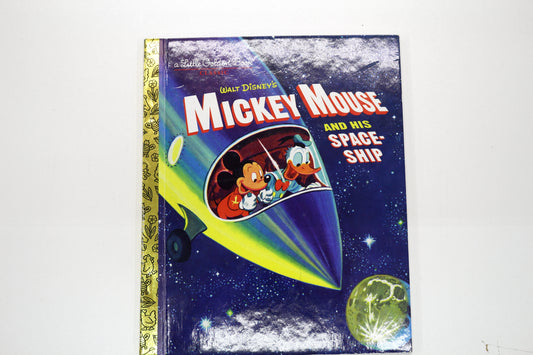 Little Golden Book – Mickey Mouse and His Space Ship