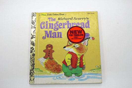 Little Golden Book – Richard Scarry’s The Gingerbread Man – 5.5" x 6"