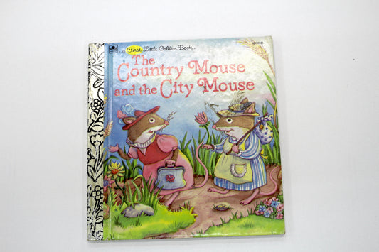 Little Golden Book – The Country Mouse and the City Mouse – 5.5" x 6"