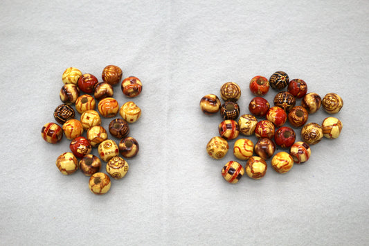 Wood Bead Variety Bundle – 2 Styles