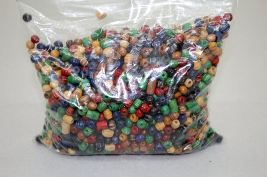 Large Mixed Wooden Beads