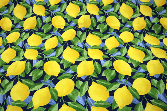 Cheerful Lemon Outdoor Fabric – 56" x 1.25 Yards