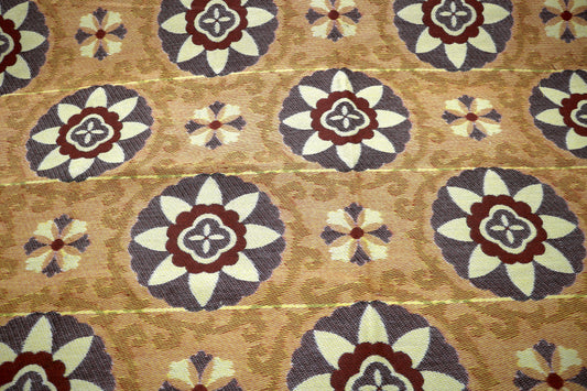 Vintage Woven Upholstery Fabric – 54" x 27"