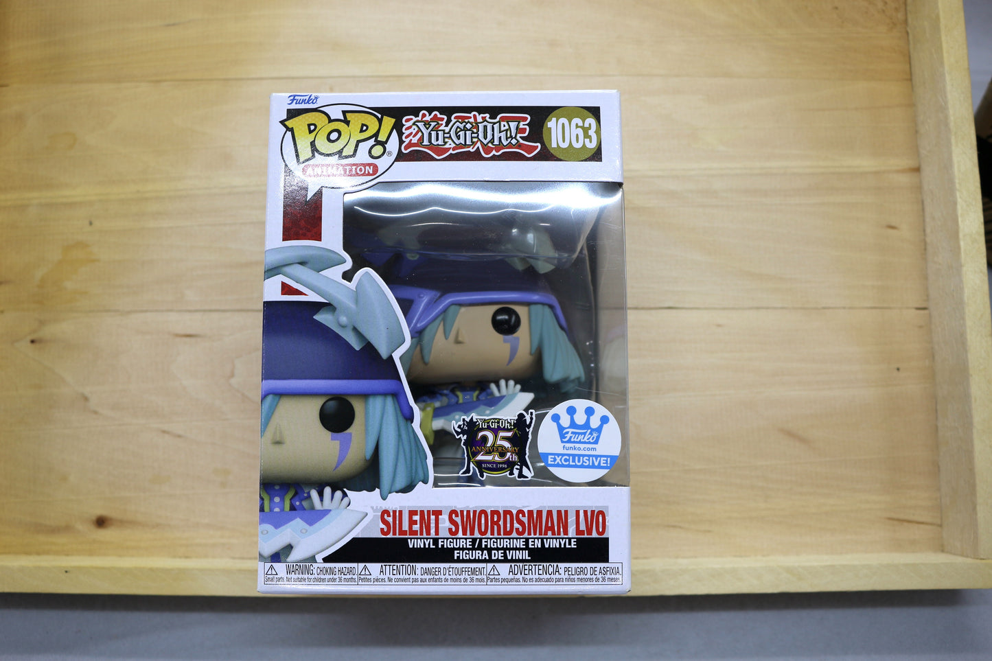 Funko Pop! Yu-Gi-Oh! Silent Swordsman LVO #1063 – 25th Anniversary Exclusive
